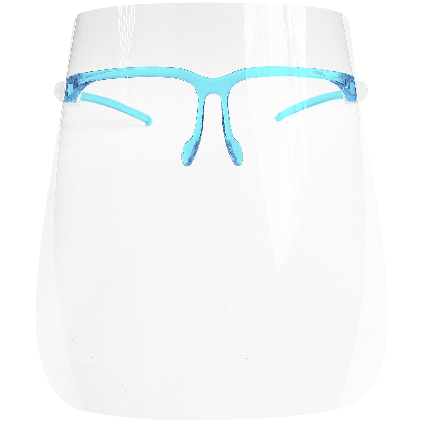 Anti-fog Face Shields with Glasses Frame Set for Men and Women to Protect Eyes and Face,12 Glasses and 12 Shields