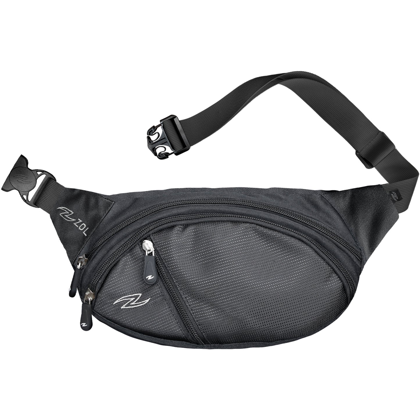 Zol Classic Medium Fanny Pack (Black) - Zol