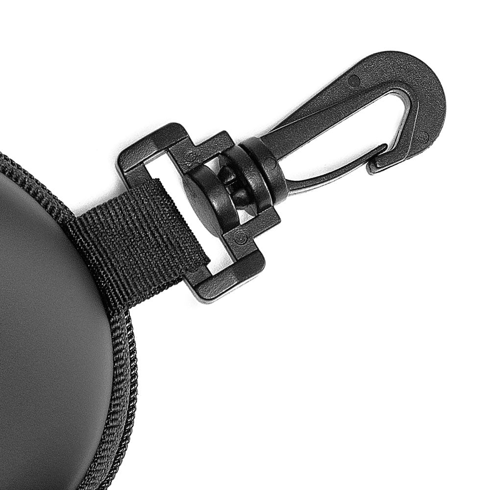 Zol Zipper Hard Shell Sunglasses Case and Eyeglasses Case