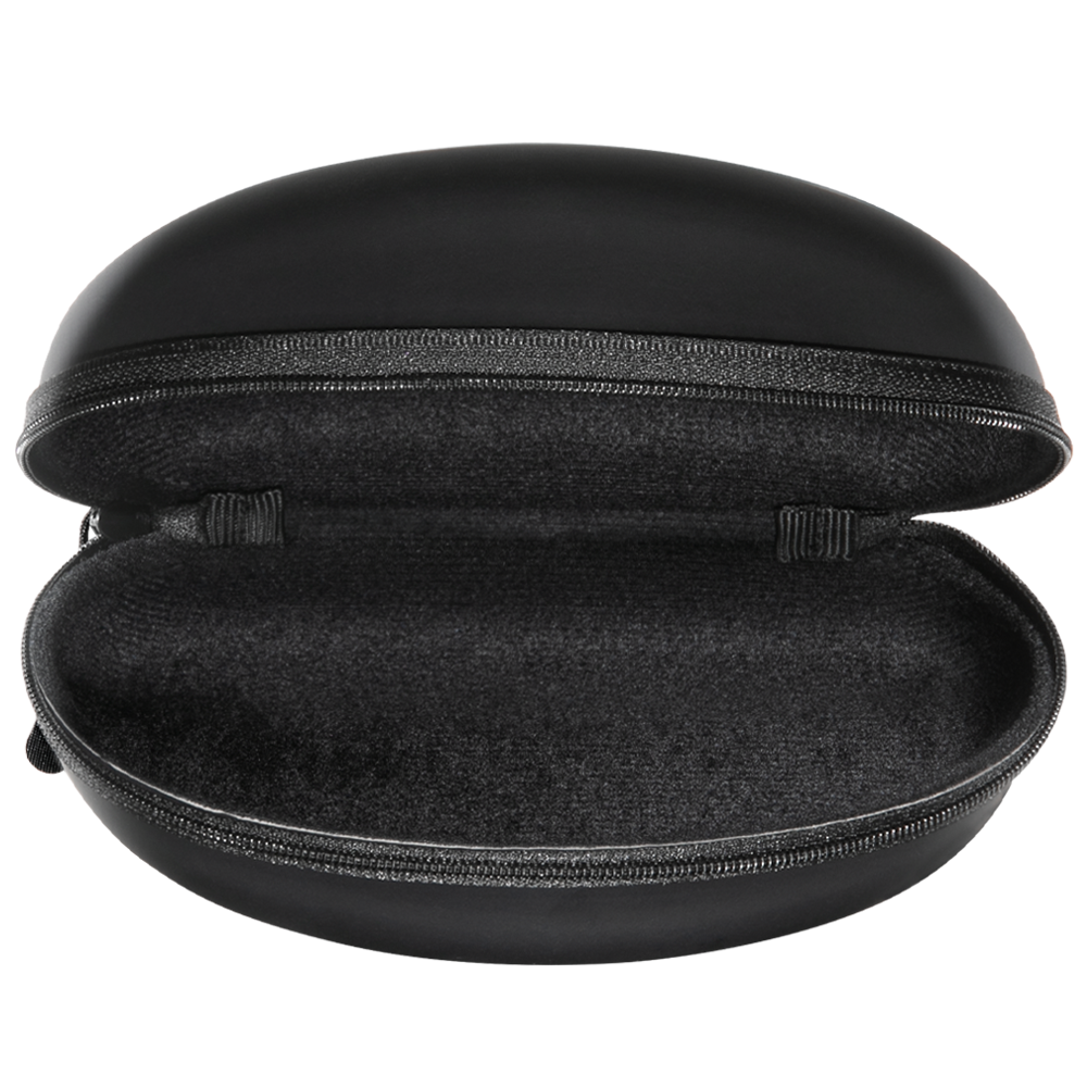 Zol Zipper Hard Shell Sunglasses Case and Eyeglasses Case