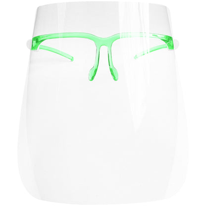 Anti - fog Face Shields with Glasses Frame Set for Men and Women to Protect Eyes and Face,12 Glasses and 12 Shields - Zol