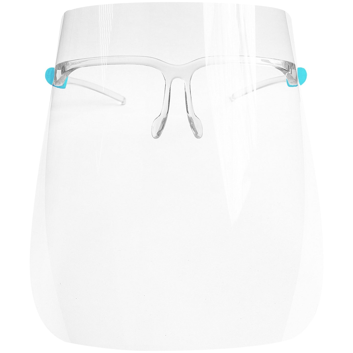 Anti - fog Face Shields with Glasses Frame Set for Men and Women to Protect Eyes and Face,12 Glasses and 12 Shields - Zol