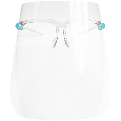 Anti - fog Face Shields with Glasses Frame Set for Men and Women to Protect Eyes and Face,12 Glasses and 12 Shields - Zol