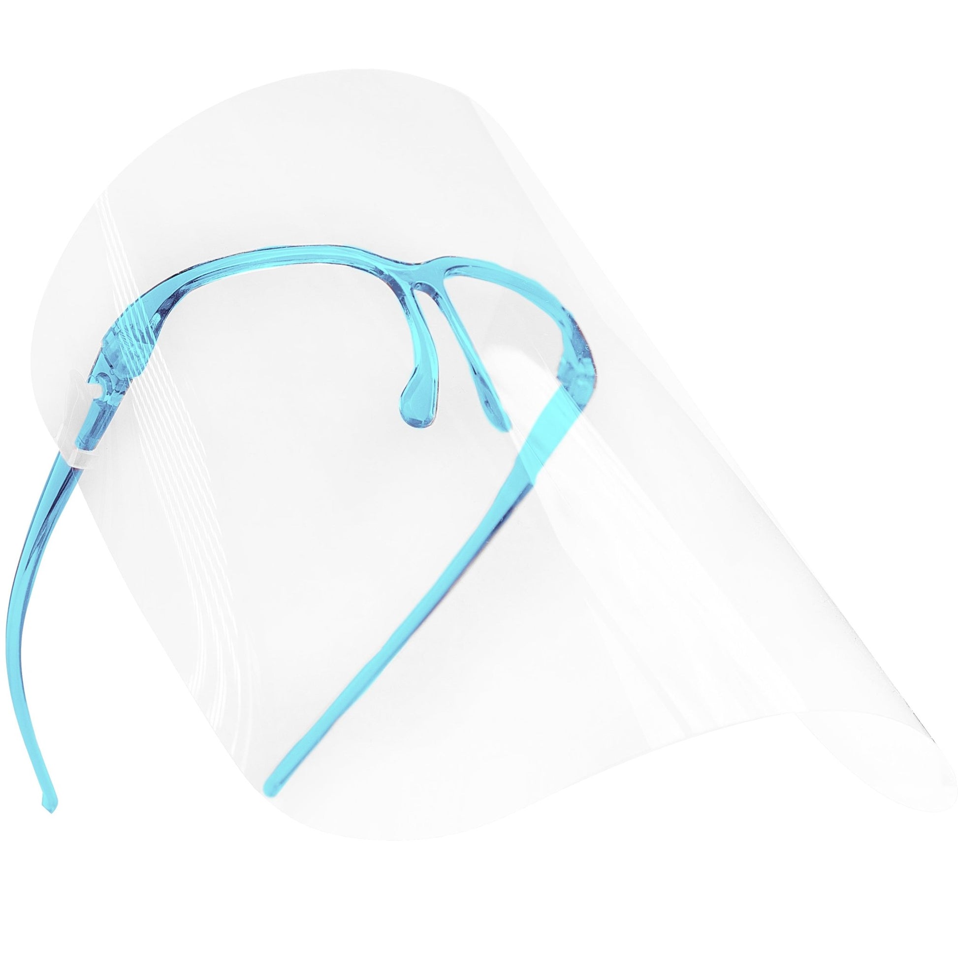 Anti - fog Face Shields with Glasses Frame Set for Men and Women to Protect Eyes and Face,12 Glasses and 12 Shields - Zol