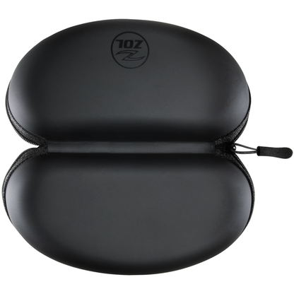 Zol Zipper Hard Shell Sunglasses Case and Eyeglasses Case