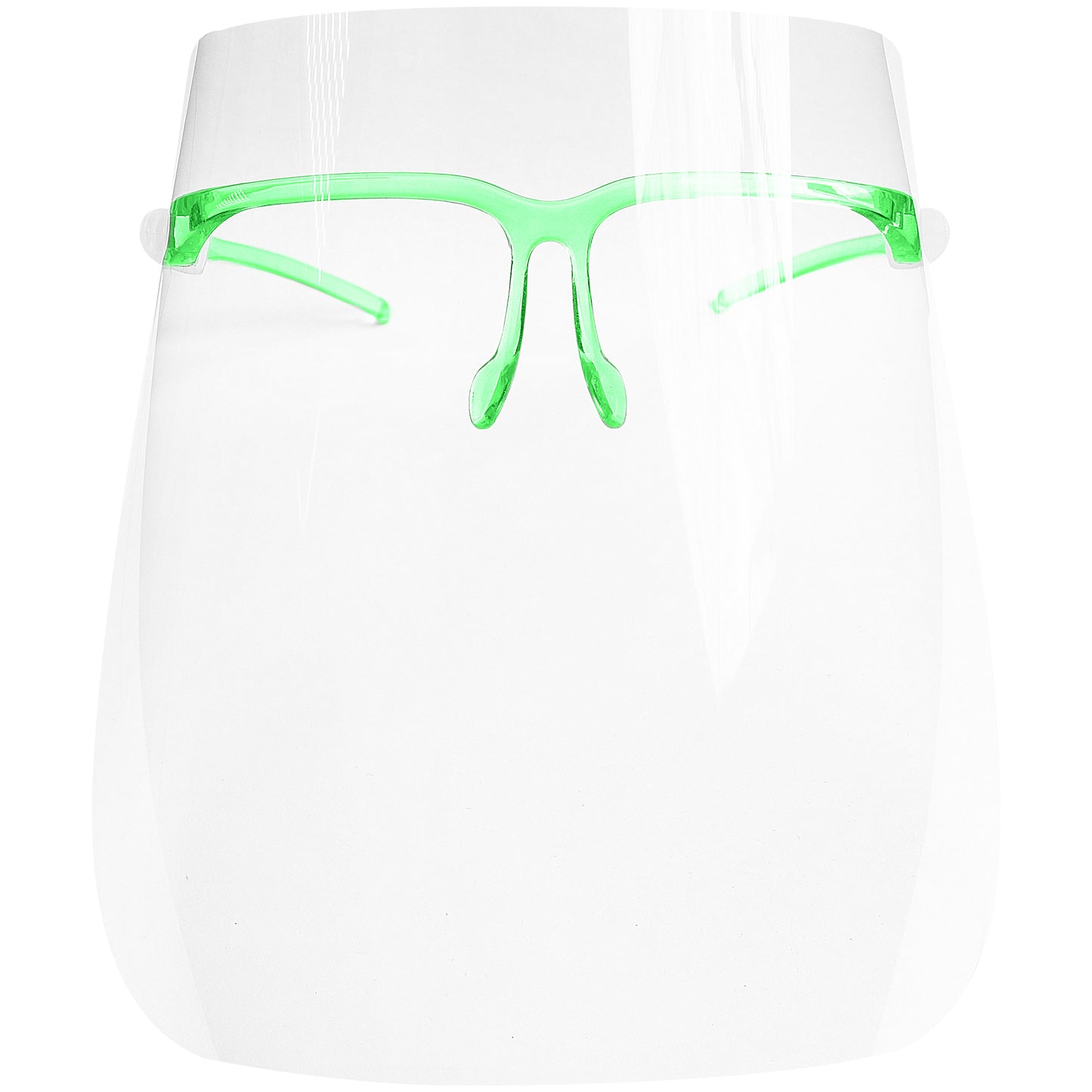 Anti-fog Face Shields with Glasses Frame Set for Men and Women to Protect Eyes and Face,12 Glasses and 12 Shields