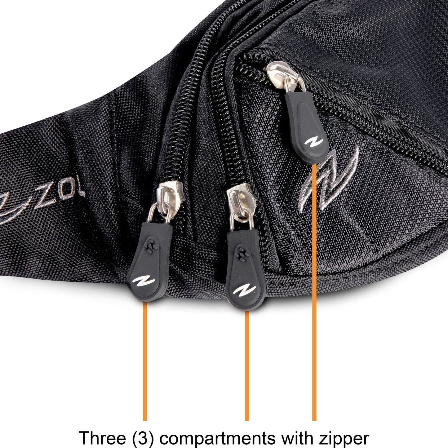Zol Classic Medium Fanny Pack With Bottle Opener - Zol
