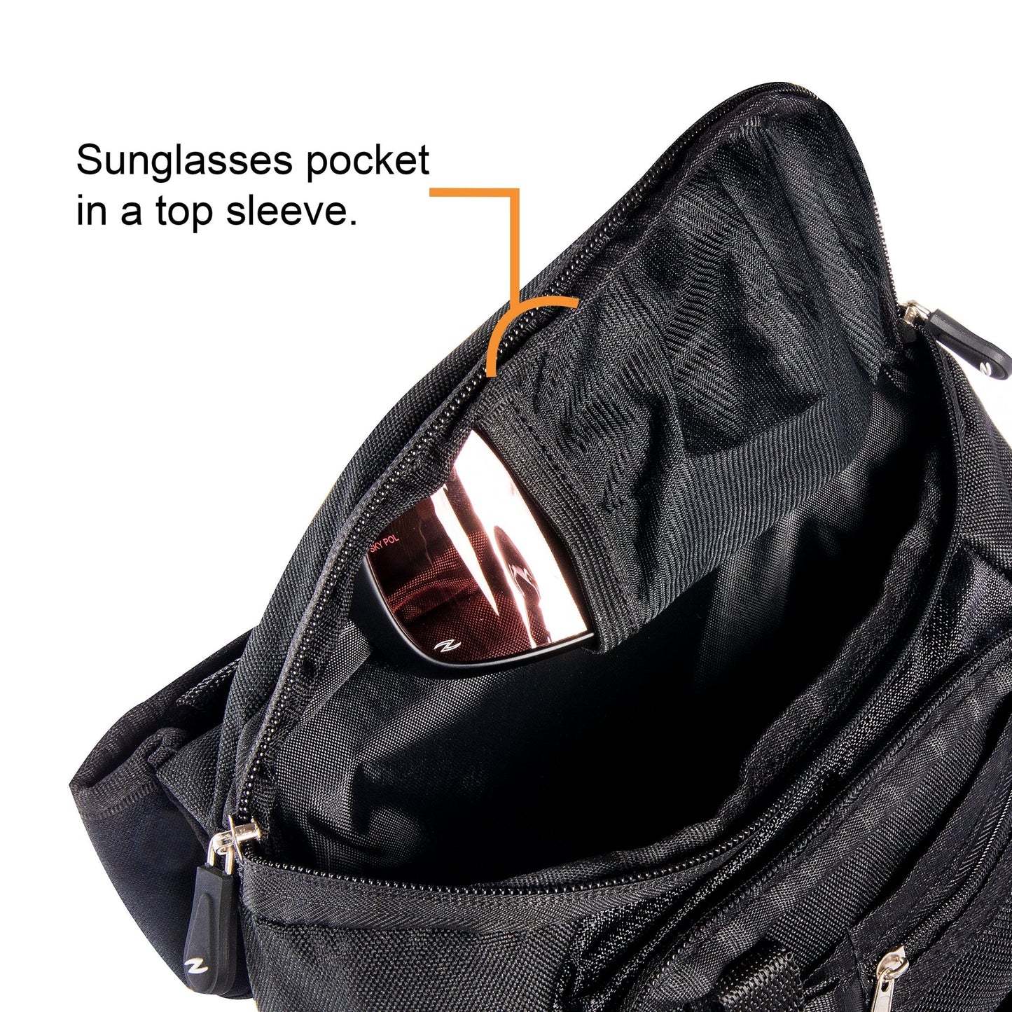 Zol Cross Bag for Tablet 7" - 8" Ipad Mini, Galaxy Tab, Kindle - Zol