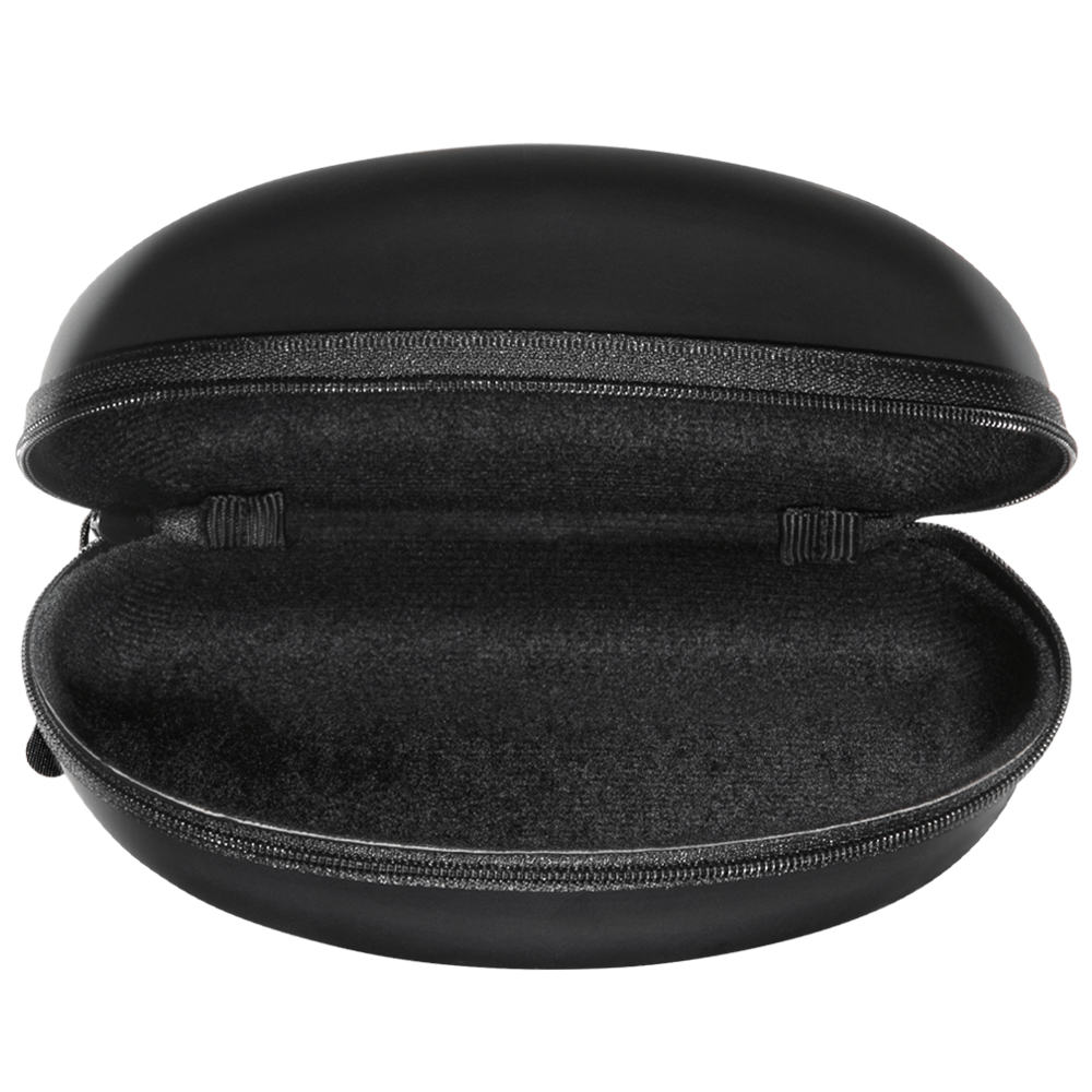 Zol Zipper Hard Shell Sunglasses Case and Eyeglasses Case - Zol
