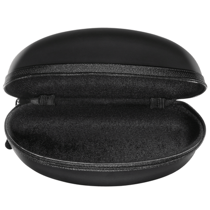 Zol Zipper Hard Shell Sunglasses Case and Eyeglasses Case - Zol