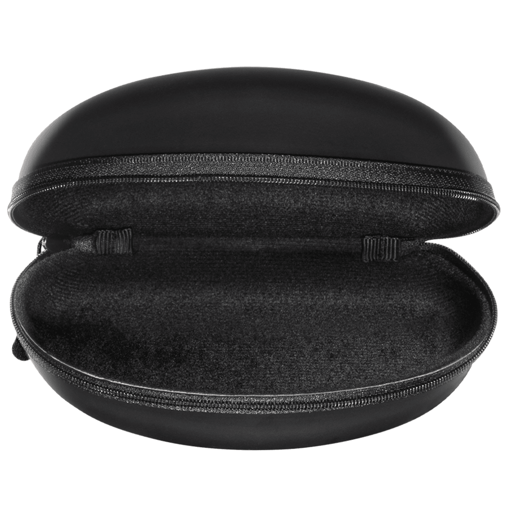 Zol Zipper Hard Shell Sunglasses Case and Eyeglasses Case - Zol