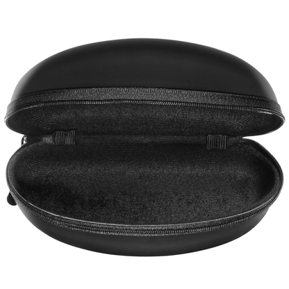 Zol Zipper Hard Shell Sunglasses Case and Eyeglasses Case - Zol