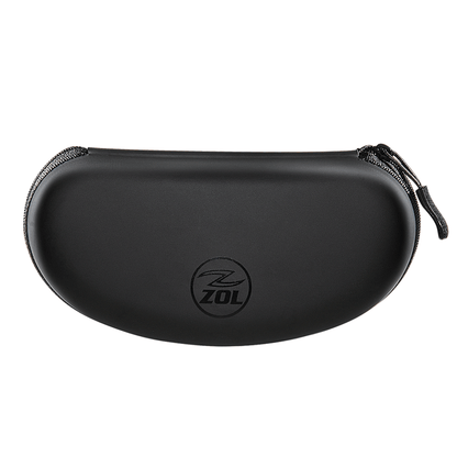 Zol Zipper Hard Shell Sunglasses Case and Eyeglasses Case Zol Zipper Hard Shell Sunglasses Case and Eyeglasses Case