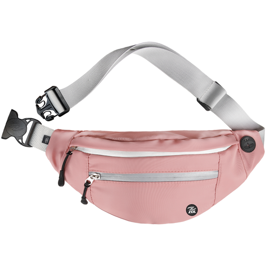 Zol Moda Waist Bag (Pink) - Zol