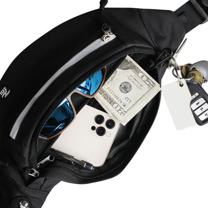 Zol Moda Waist Bag (Black) - Zol
